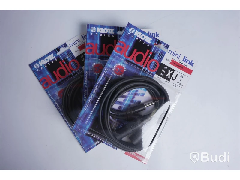 3 st Audio kablar - KOLTZ KPK1,5MPSW, 1,5 m