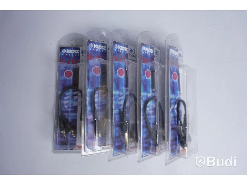 5 st Audio Adapter kablar - KLOTZ PYU-3