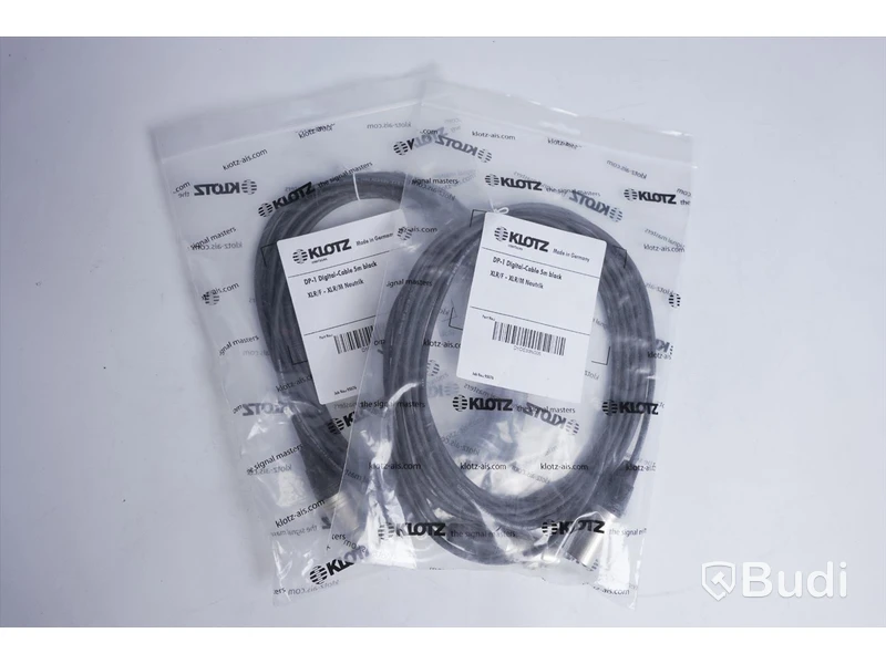 2 st DP-1 Digital kablar - KLOTZ D1OE33N005, 5 m