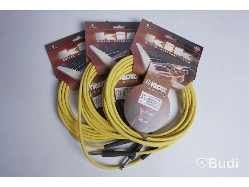 3 st KiK Patchkablar - KLOTZ KIK4.5PPGE, 4,5 m