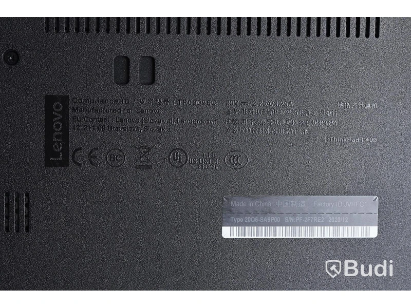 Bärbar dator/laptop - Lenovo ThinkPad L490, Intel Core i5, DDR4 8 192 MB, NVMe 238 GB.