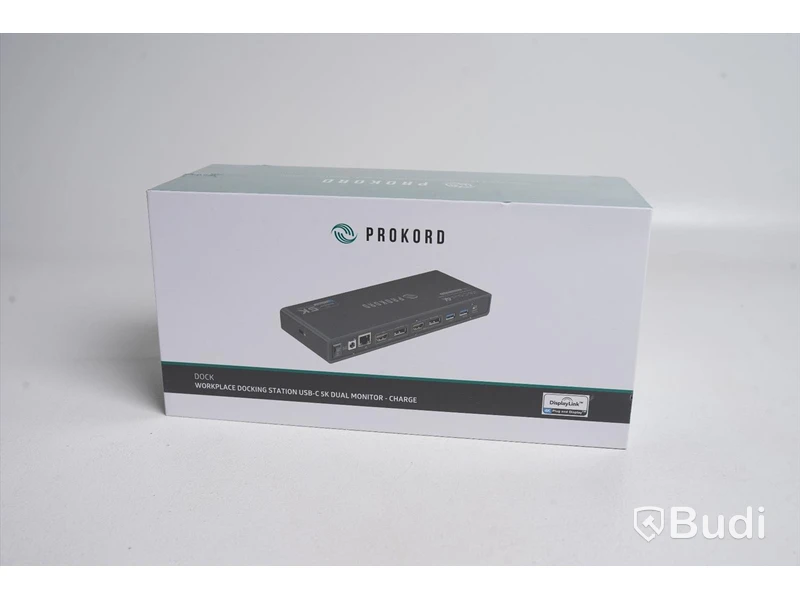 Dockingsstation - Prokord, Workplace docking station USB-C 5K Dual Monitor - Charge. Ny.
