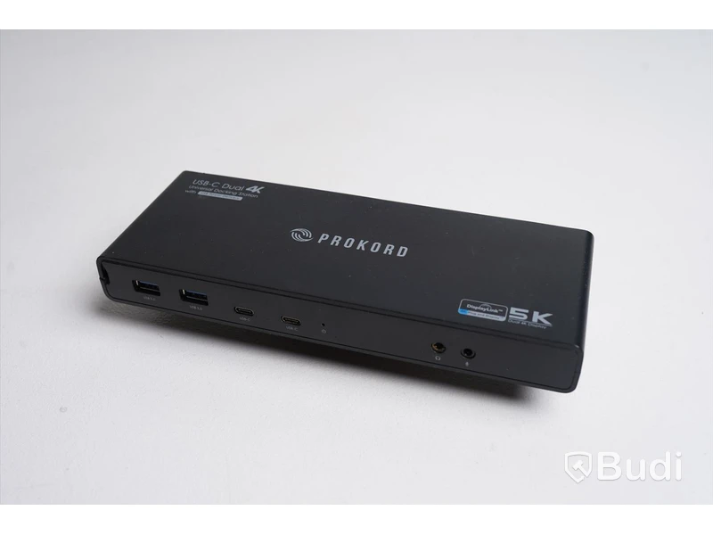 Dockningsstation - Prokord, Workplace Docking Station ISB-C Dual Monitor - Charge.