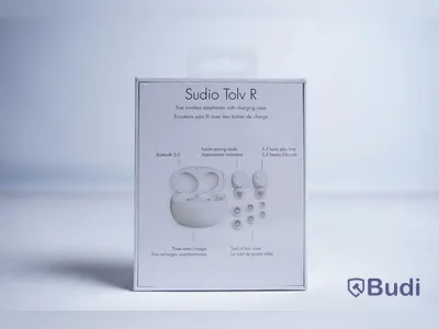 Trådlösa hörlurar - Sudio Tolv R. Obruten förpackning.