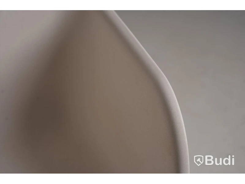 2 st. Designstol - Muuto, Fiber Armchair, natural white återvunnen plast och ek.