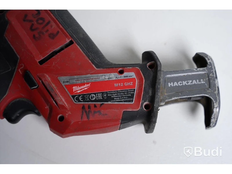 Tigersåg Milwaukee M12 CHZ.