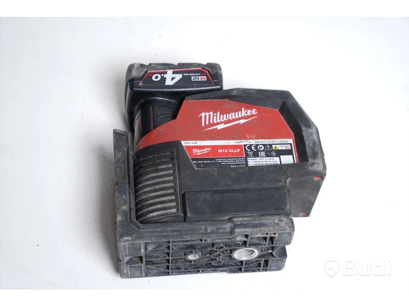 Kombilaser Milwaukee M12 CLLP inkl. 1 extra batteri.