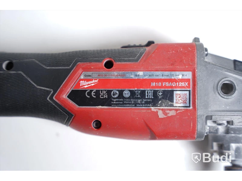 Vinkelslip Milwaukee M18 FSAG125X.
