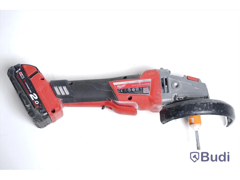 Vinkelslip Milwaukee M18 CAG125XPDB.