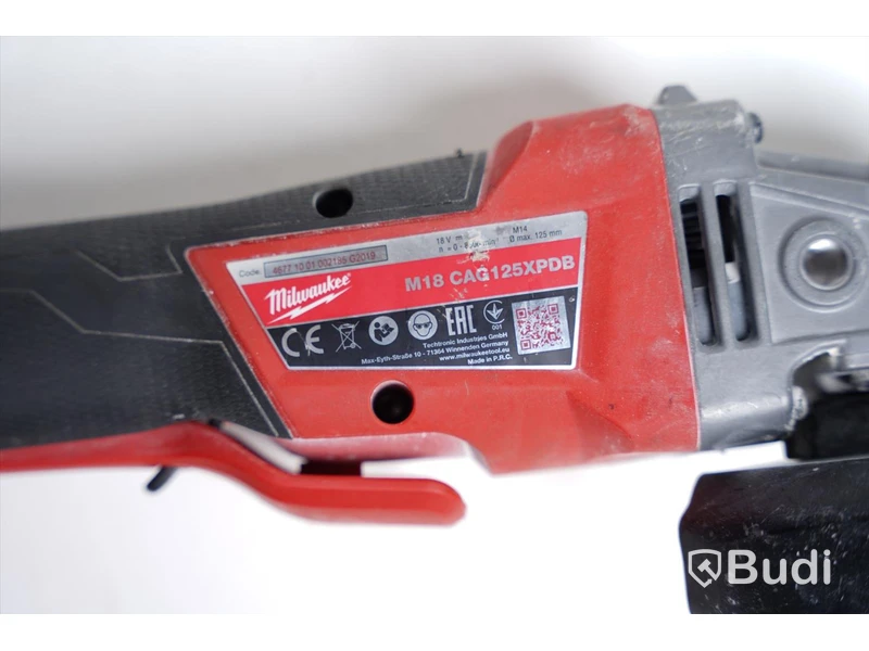 Vinkelslip Milwaukee M18 CAG125XPDB.