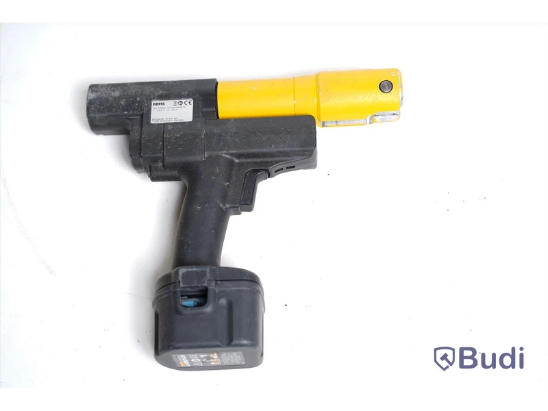 Tryckmaskin Rems modell R220, Akku-Press ACC Li-lon Basic-P, inkl. tillbehör.