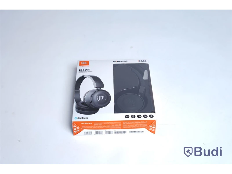 Hörlurar trådlösa,  JBL T450BT, Ny.