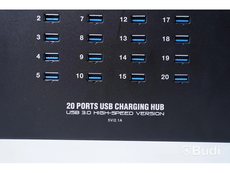 USB Laddningsstation, Sipolar 20 Ports USB Charging Hub Modell: A223