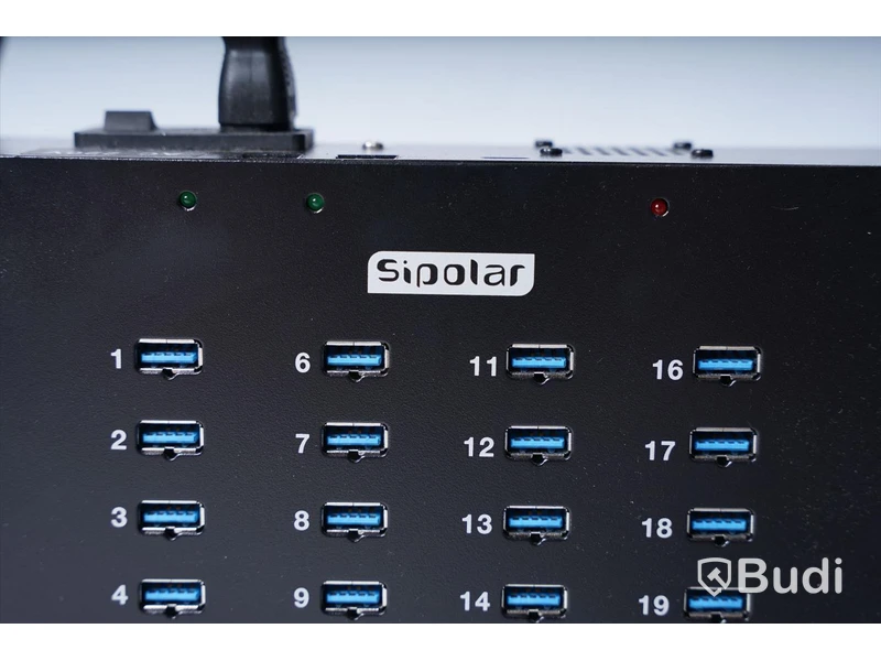 USB Laddningsstation, Sipolar 20 Ports USB Charging Hub Modell: A223
