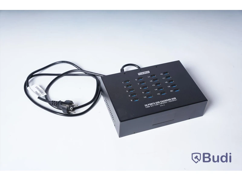 USB Laddningsstation, Sipolar 20 Ports USB Charging Hub Modell: A223