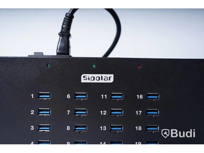 USB Laddningsstation, Sipolar 20 Ports USB Charging Hub Modell: A223