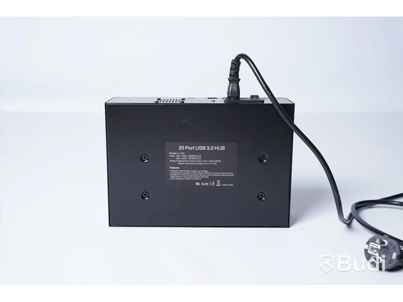 USB Laddningsstation, Sipolar 20 Ports USB Charging Hub Modell: A223