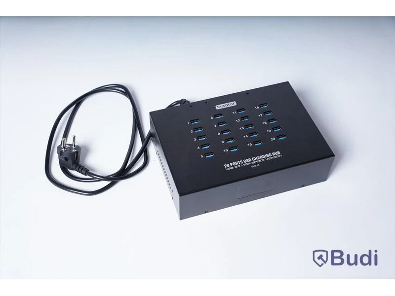 USB Laddningsstation, Sipolar 20 Ports USB Charging Hub Modell: A223