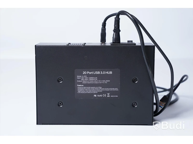 USB Laddningsstation, Sipolar 20 Ports USB Charging Hub Modell: A223