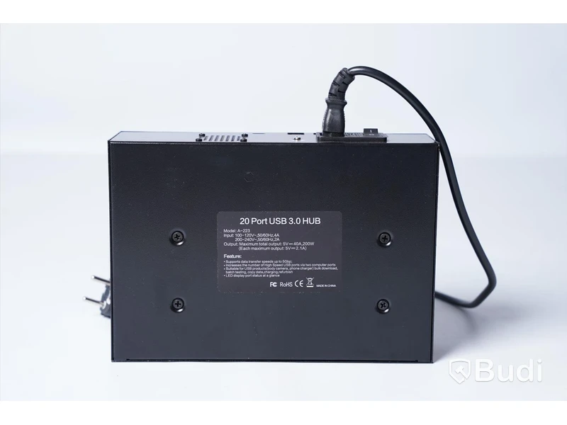 USB Laddningsstation, Sipolar 20 Ports USB Charging Hub Modell: A223