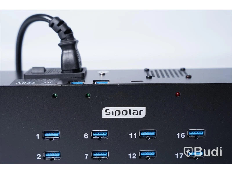USB Laddningsstation, Sipolar 20 Ports USB Charging Hub Modell: A223