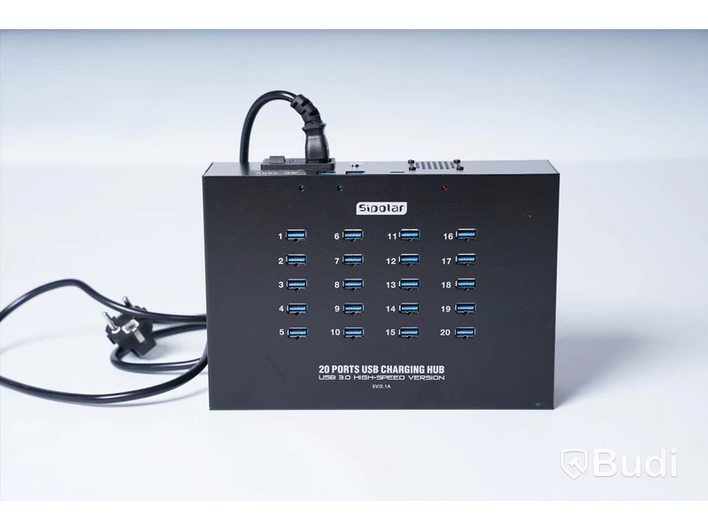 USB Laddningsstation, Sipolar 20 Ports USB Charging Hub Modell: A223