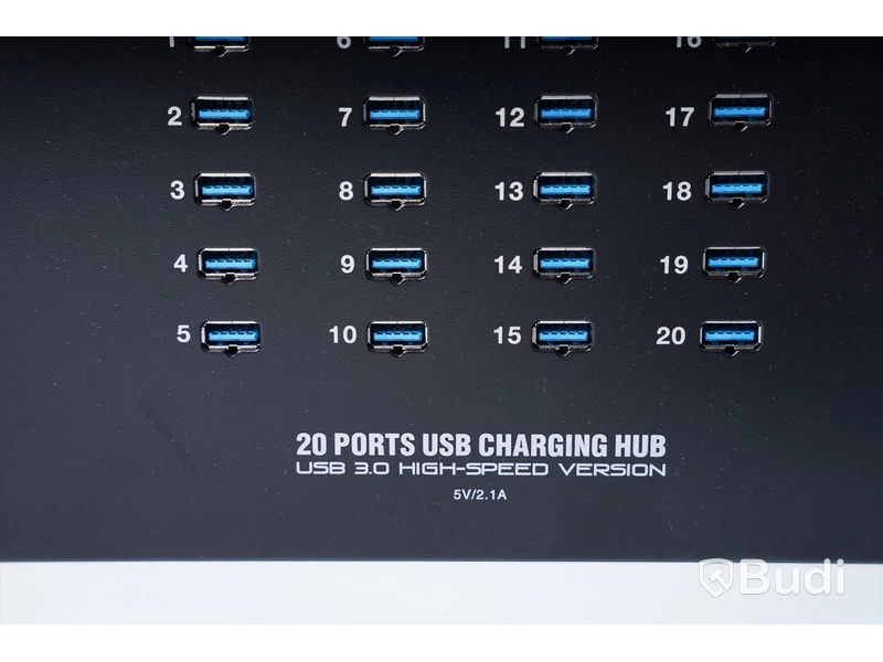 USB Laddningsstation, Sipolar 20 Ports USB Charging Hub Modell: A223