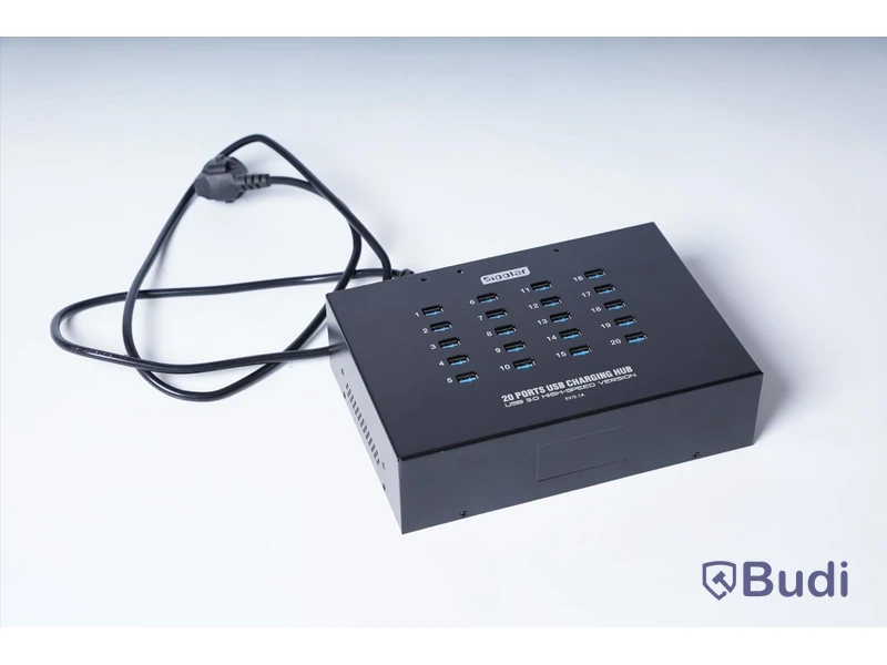 USB Laddningsstation, Sipolar 20 Ports USB Charging Hub Modell: A223