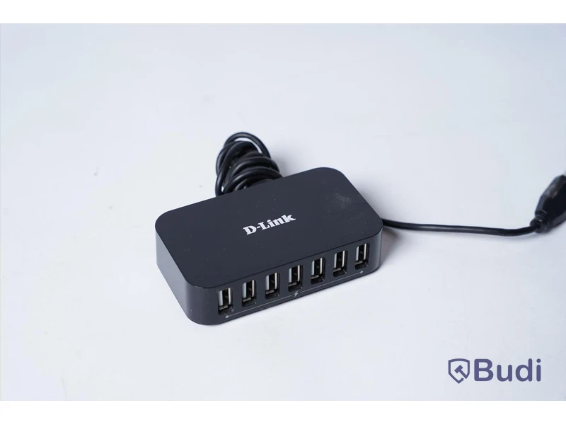 2 ST USB Laddningsstation Modell: DUB-H7/E D-Link, Datamus Microsoft Wireless Mouse 1000 Modell: 1454