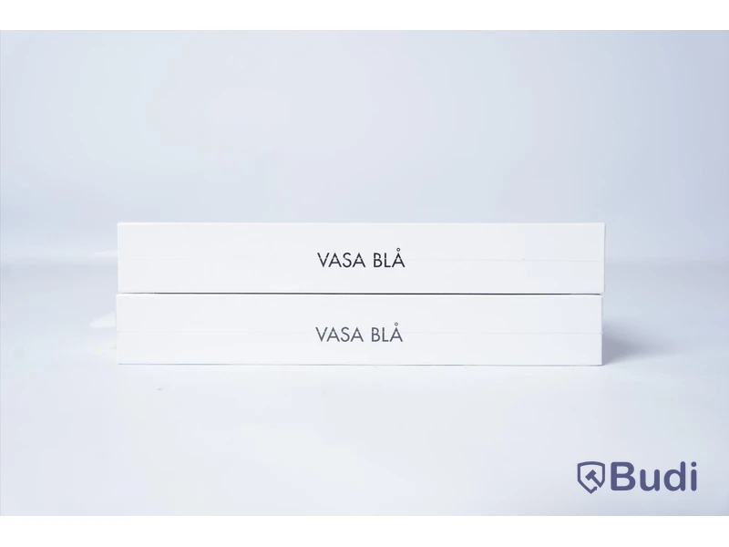 Trådlösa hörlurar 2st - Sudio, Vasa blå, Svarta. Ny, Obruten förpackning.