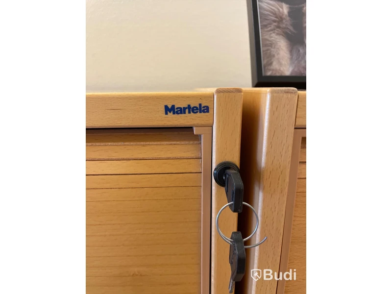 4 st Jalusiskåp Martela