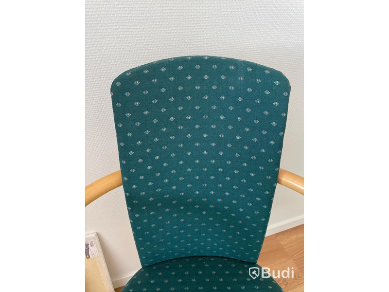 Besöksstol Grön Kinnarps