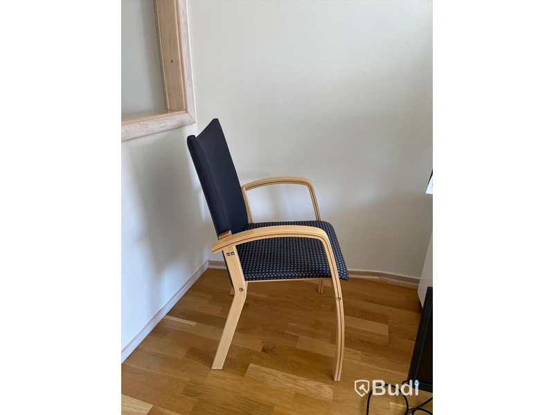 Besöksstol blå