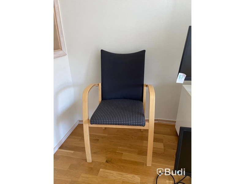 Besöksstol blå