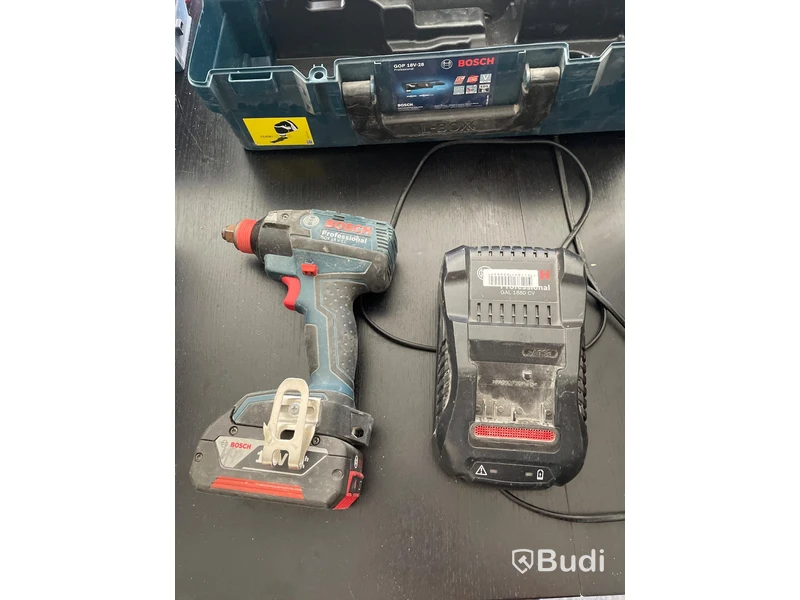 BOSCH Professional Skruvdragare GDX 18 V-EC ink laddare