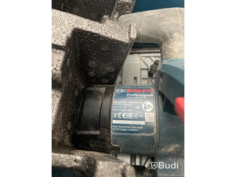 BOSCH Professional Cirkelsåg GKS 18V-57 G