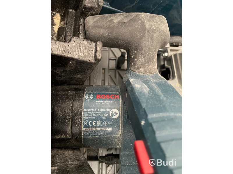 BOSCH Professional Cirkelsåg GKS 18V-57 G