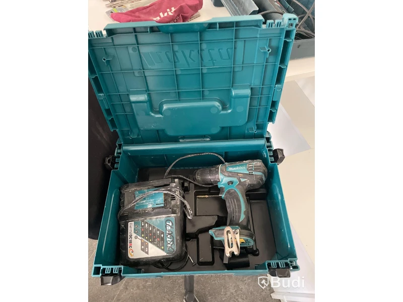 Makita Borr DDF456 ink Batteri samt laddare