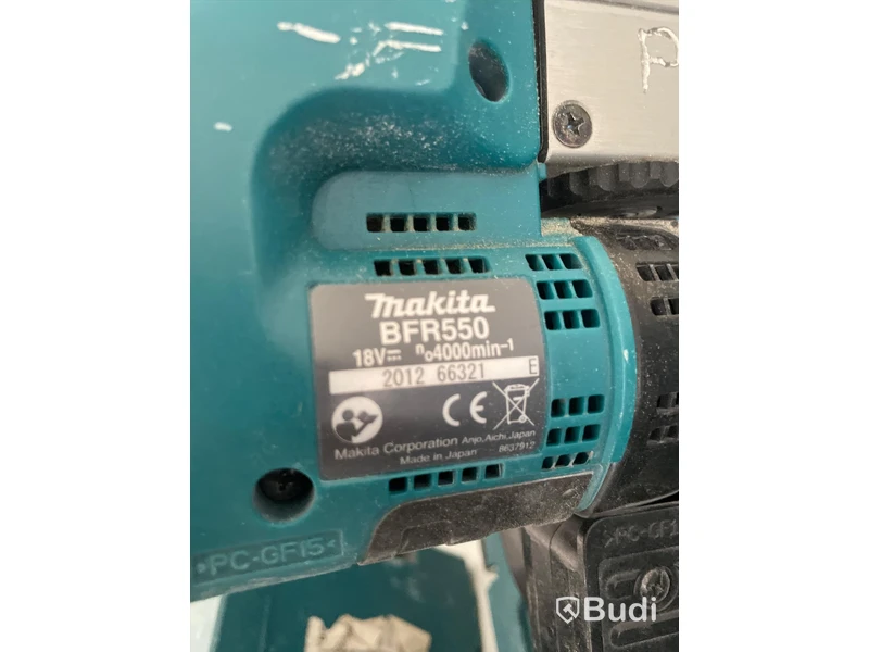 Makita Skruvautomat BFR550 ink laddare