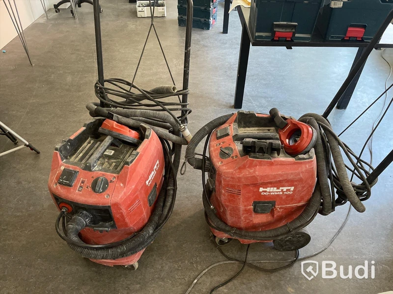 2 st Dammsugare HILTI DD-WMS100