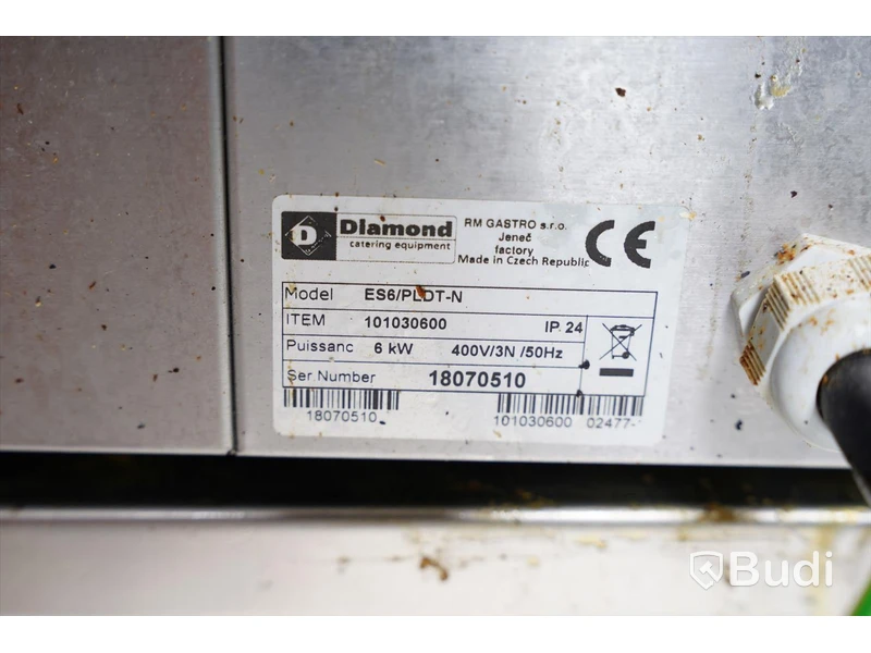 Stekbord inkl bänk - Diamond ES6/PLDT-N