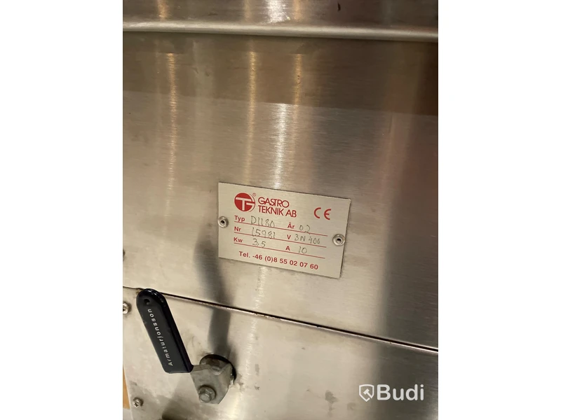 Vattenbad m. 6 st värmda draglådor GASTRO TEKNIK AB D1180
