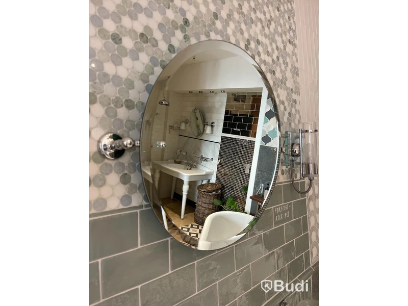 Badrumspegel Round mirror, Nypris: 5250 sek