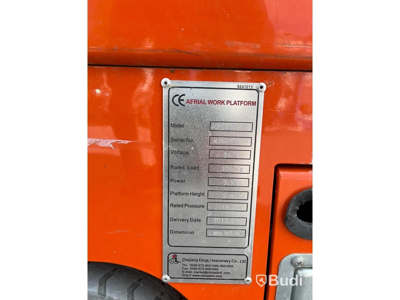 Saxlift Dingli JCPT 0807