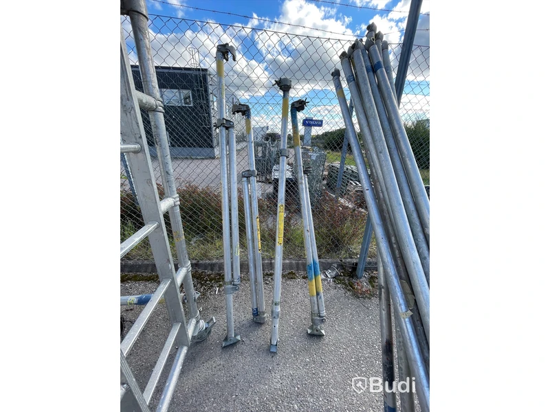 Zip Up byggställnings set, ca 264cm x 74cm