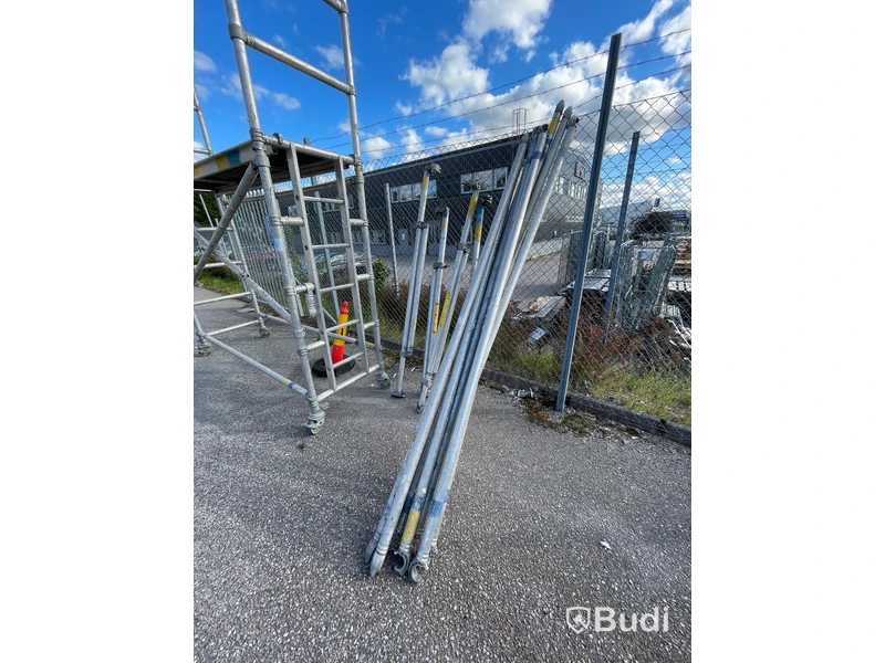 Zip Up byggställnings set, ca 264cm x 74cm