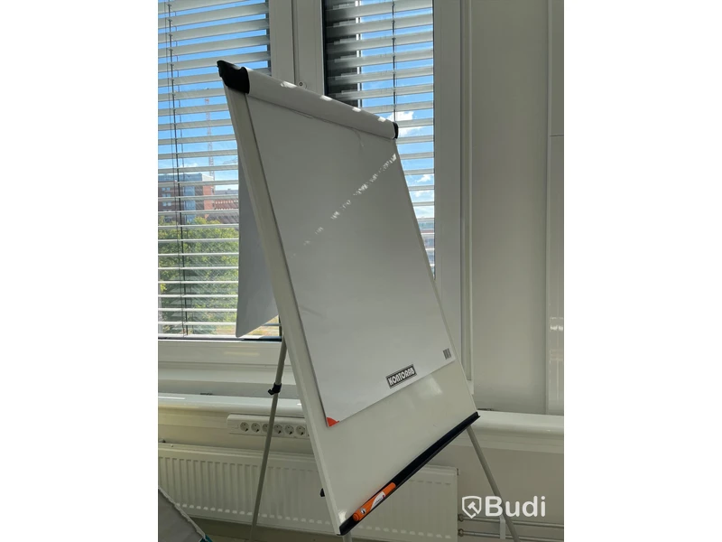 Whiteboard på ställ