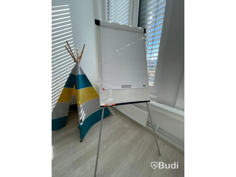 Whiteboard på ställ