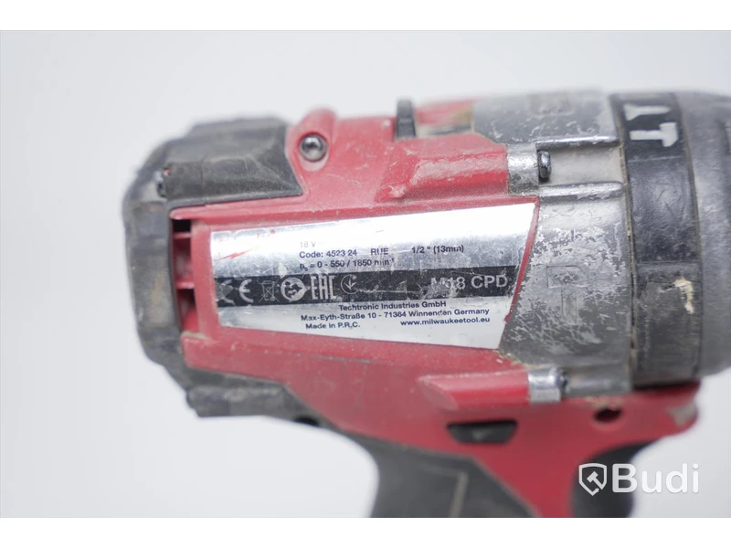 Slagborrmaskin - Milwaukee M18 CPD inkl. batteri
