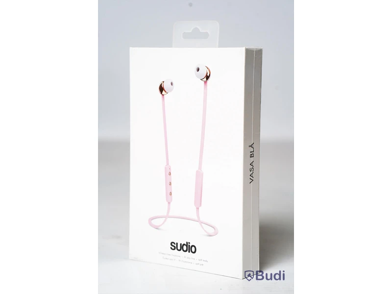 Trådlösa hörlurar - Sudio, Vasa blå, Rosa. Ny - Obruten förpackning.